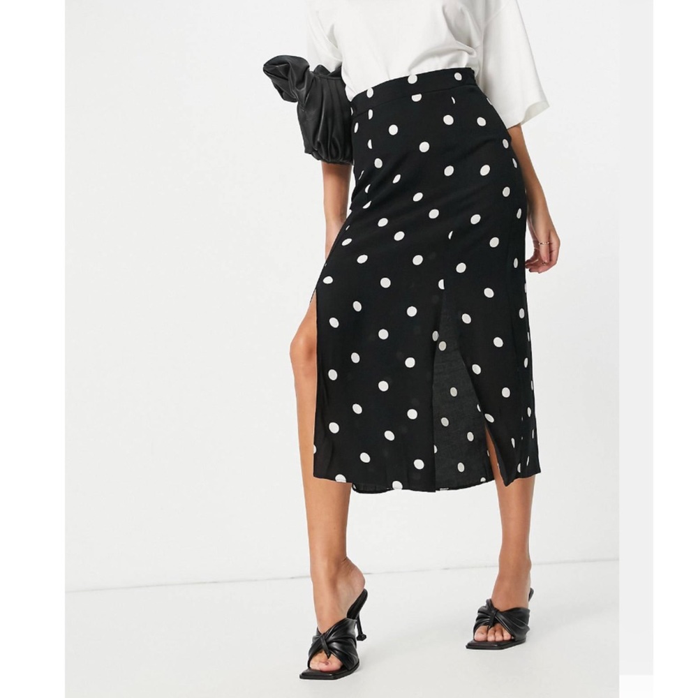 N O B O D Y S C H I L D Midi Slit Skirt - image 1